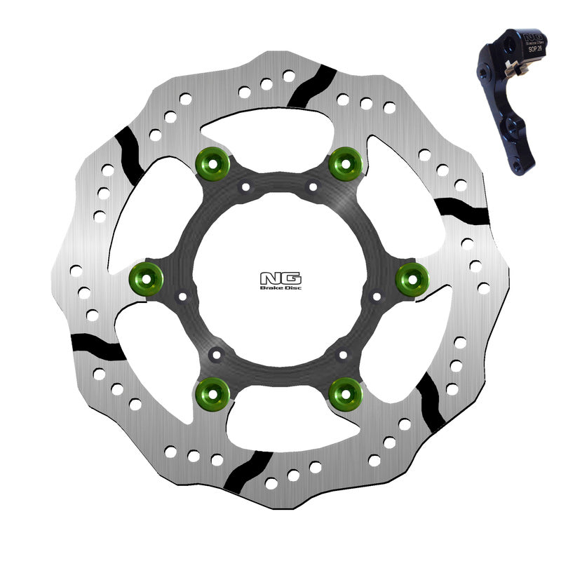 NG BRAKES Bremsscheibe Wave schwimmend