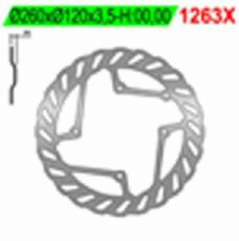 NG BRAKES Bremsscheibe Wave starr