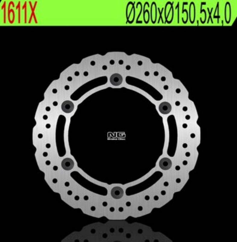 NG BRAKES Bremsscheibe Wave starr