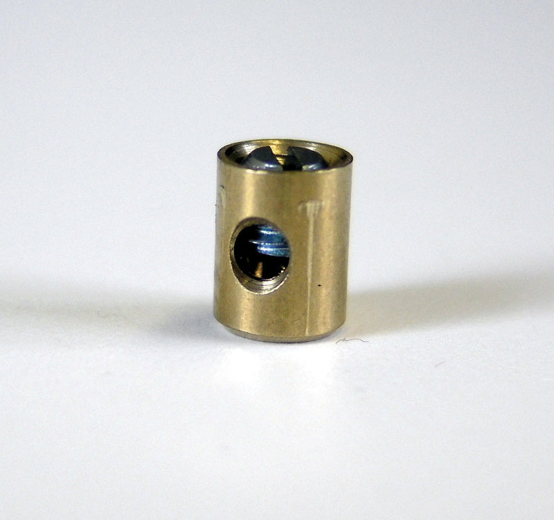 VENHILL Klemm-Zugnippel zylindrisch - MESSING 5,5X7,2MM