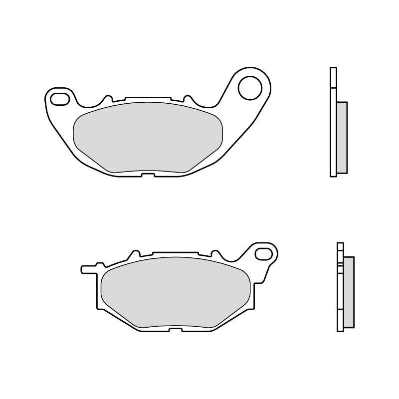 BREMBO Street Sintermetall Bremsbeläge - 07YA52SA