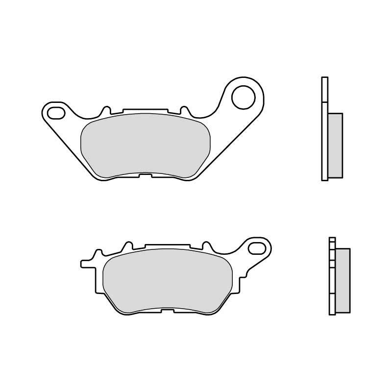 BREMBO Street Carbon Keramik Bremsbeläge - 07YA53CC