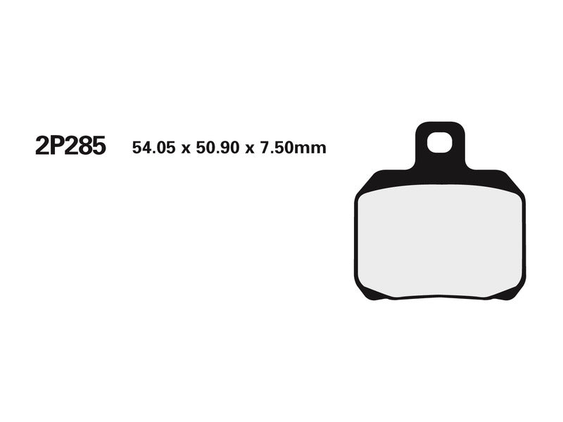 NISSIN Street /Off-Road Sintermetall Bremsbeläge - 2P-285ST