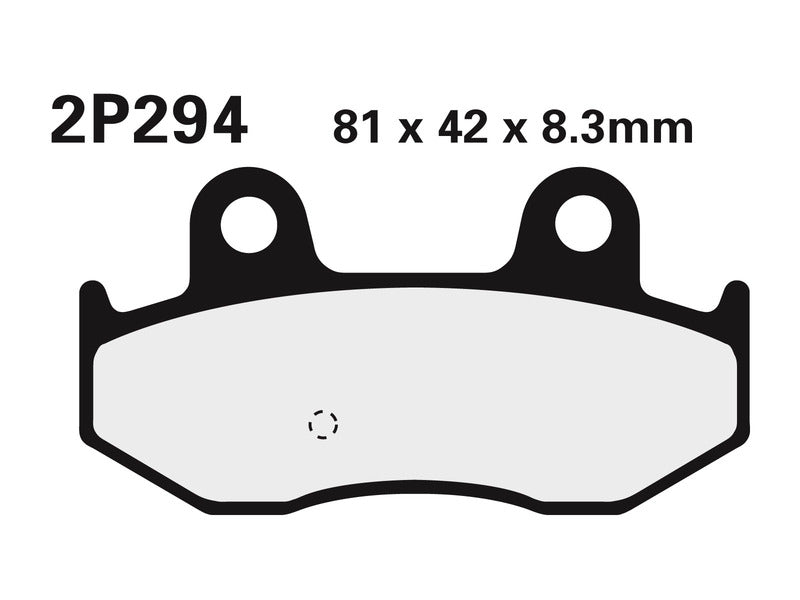 NISSIN Street /Off-Road Sintermetall Bremsbeläge - 2P-294ST