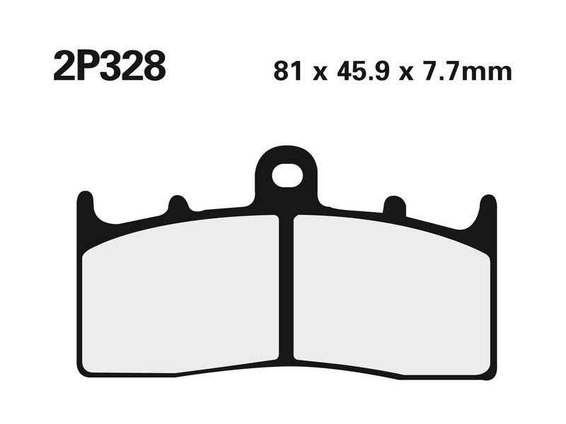 NISSIN Street /Off-Road Sintermetall Bremsbeläge - 2P-328ST