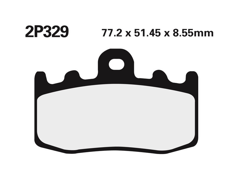 NISSIN Street /Off-Road Sintermetall Bremsbeläge - 2P-329ST