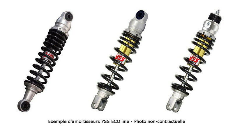 YSS Doppel-Federbein hinten, Doppelrohr-Hydraulik