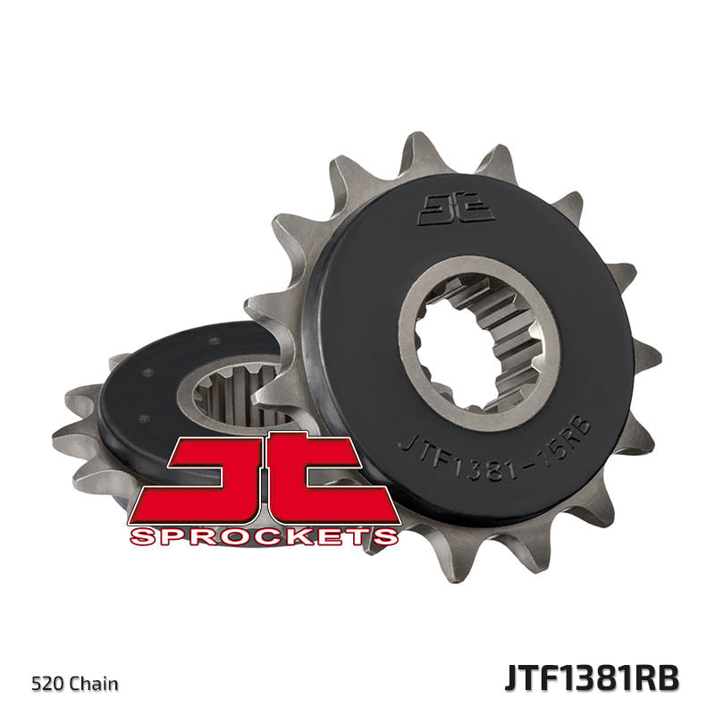JT SPROCKETS Stahl geräuscharmes vorderes Ritzel 1381 - 520