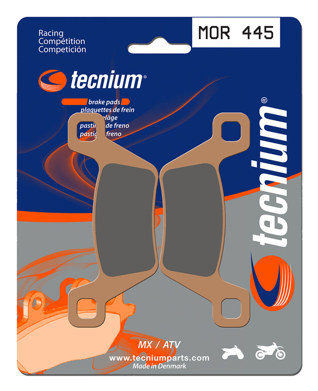 TECNIUM Racing MX/ATV Sintermetall Bremsbeläge - MOR445