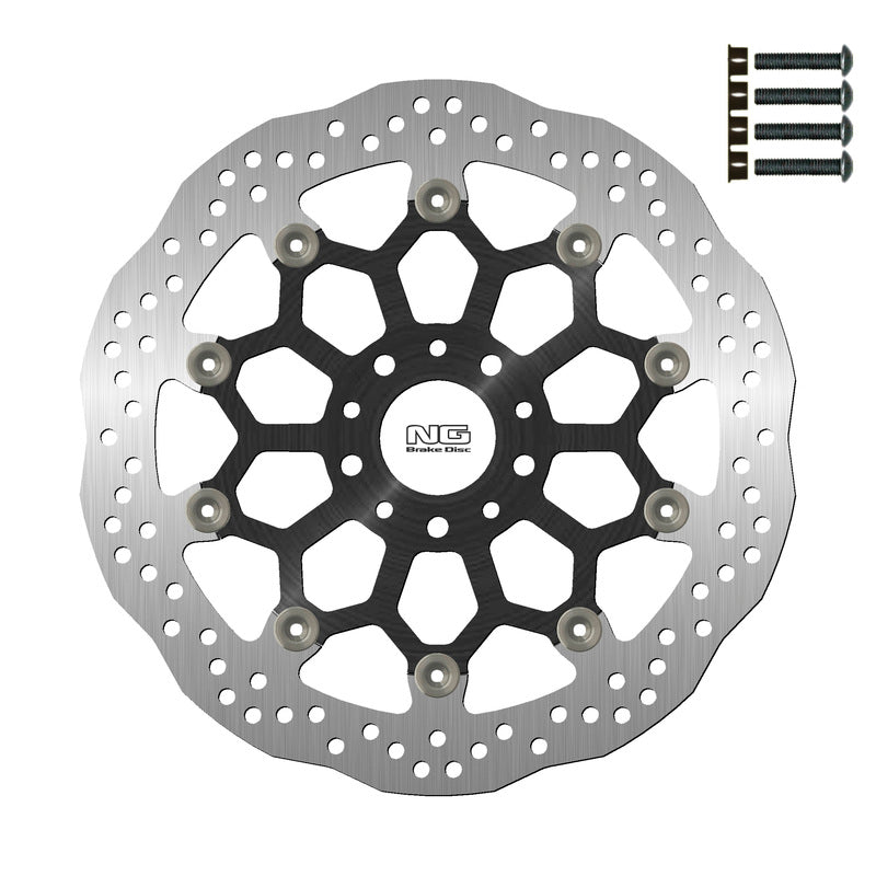 NG BRAKES Bremsscheiben Kit Wave schwimmend Oversize