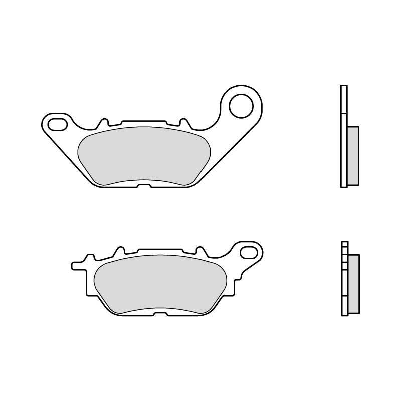 BREMBO Scooter Carbon Keramik Bremsbeläge - 07114CC