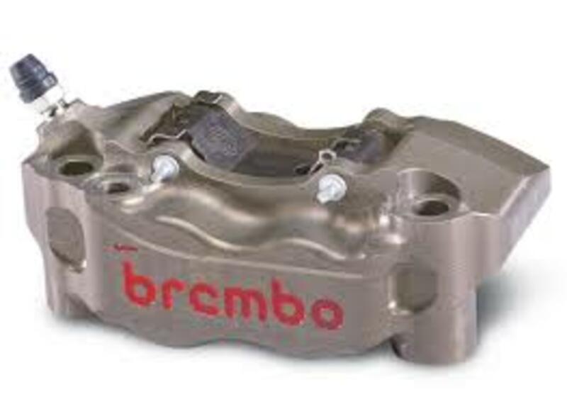BREMBO UPGRADE Bremszange Radial CNC Typ P4 30/34 links 100mm