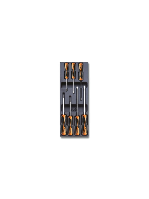 BETA Fester Thermoformateinsatz mit Phillips® und Schlitzschraubendreher