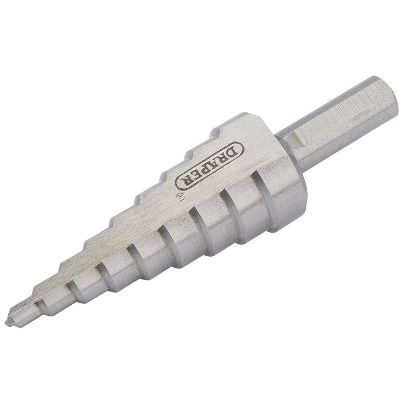 DRAPER Stufenbohrer 4 mm bis 20 mm - Stufung 2 mm