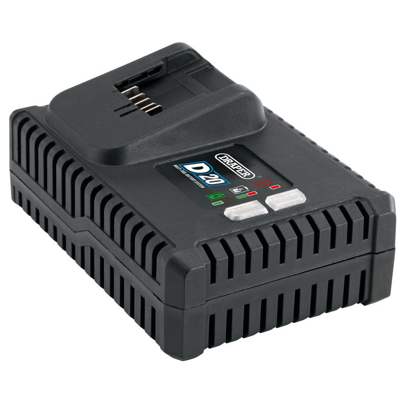 DRAPER Batterie-Schnellladegerät D20 20 V
