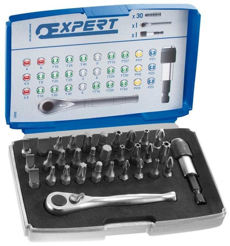 EXPERT Bit-Satz 30-teilig 1/4