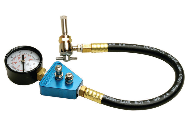 MOTION PRO Manometer für Kontrolle und Nachpumpen Stoßdämpfer hinten