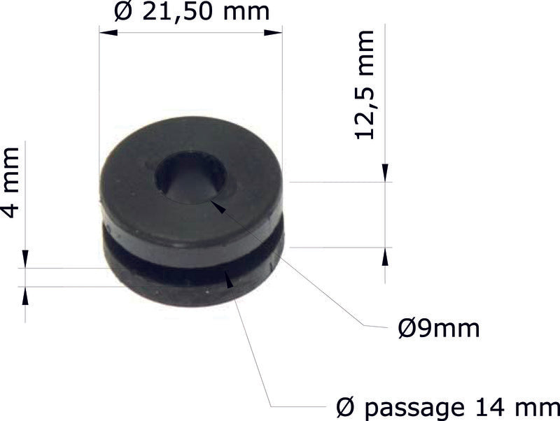 Silent Bloc TourmaxHondaXR250/650 10-fach