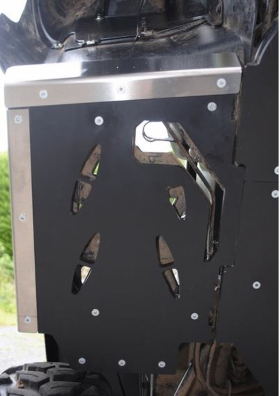 AXP Trittstufenschutz - HDPE 10 mm Kawasaki Brut Force 750
