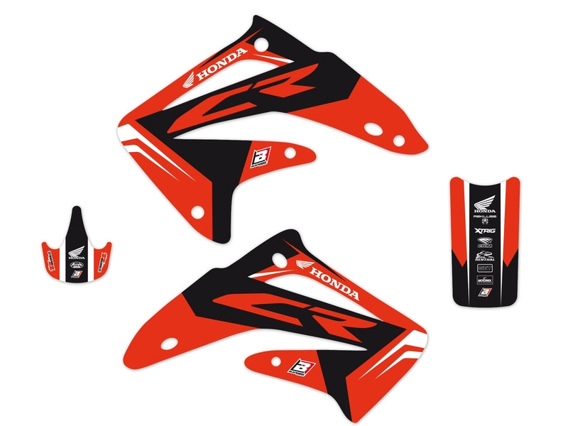 BLACKBIRD Dream Graphic 4 Deko-Kit Honda CR85R