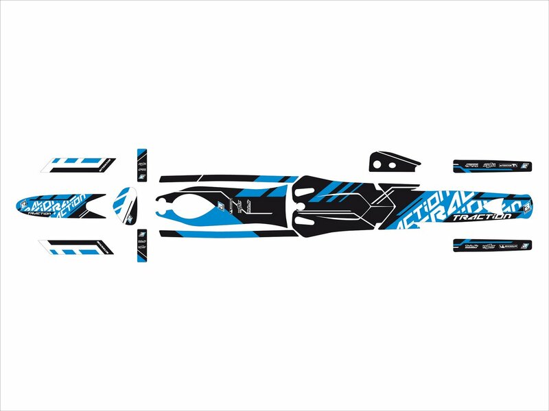 Deko-Kit Traction Blackbird Sherco ST125/200/290/300