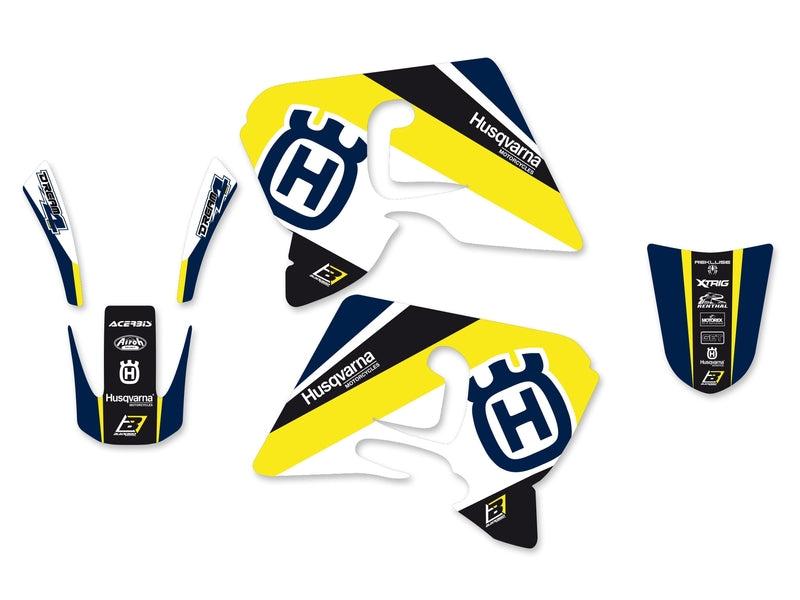 BLACKBIRD Dream Graphic 4 Komplett-Kit Husqvarna