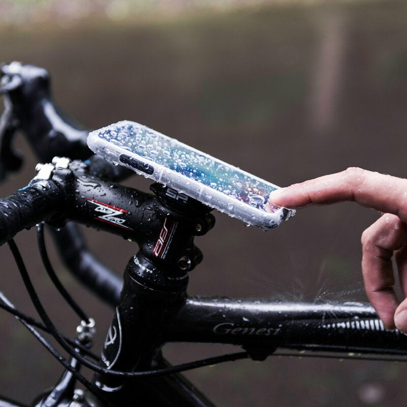 SP-CONNECT Bike Bundle II fixed on Handlebar or Stem iPhone 11 Pro