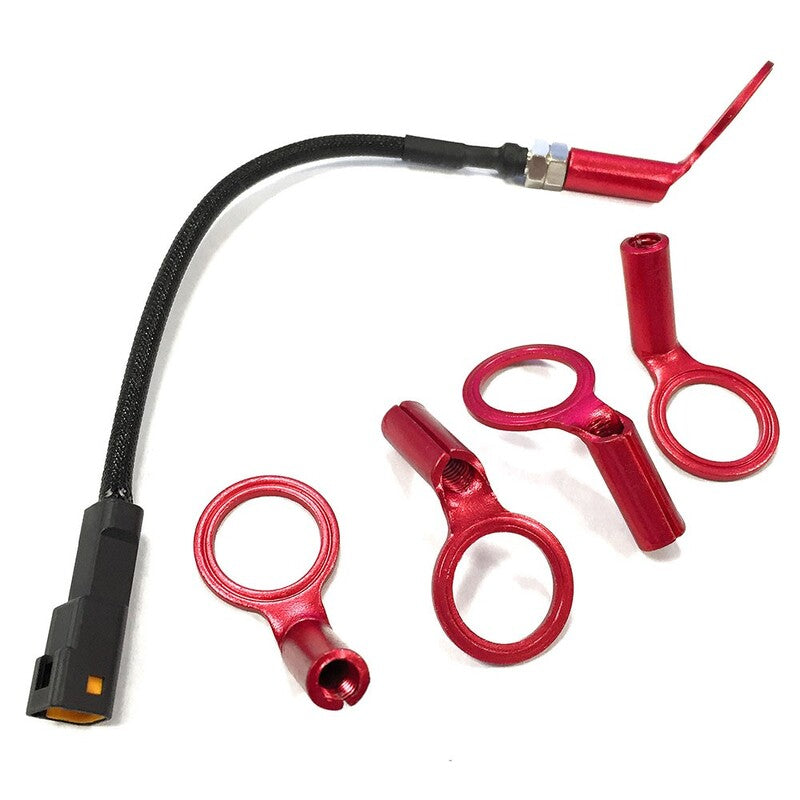 KOSO Temperatursensor wasserdichter Stecker für M14 Zündkerze (250Cº)