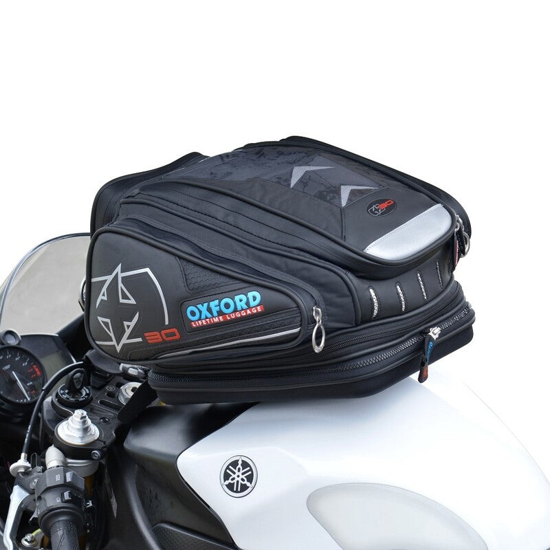 OXFORD Lifetime X30 QR Tankrucksack schwarz 30L