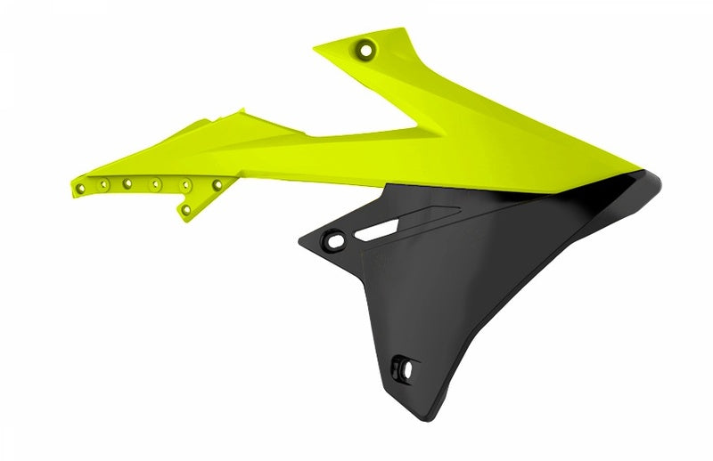 POLISPORT Kühlerspoiler seitlich - Neongelb Suzuki RM-Z450