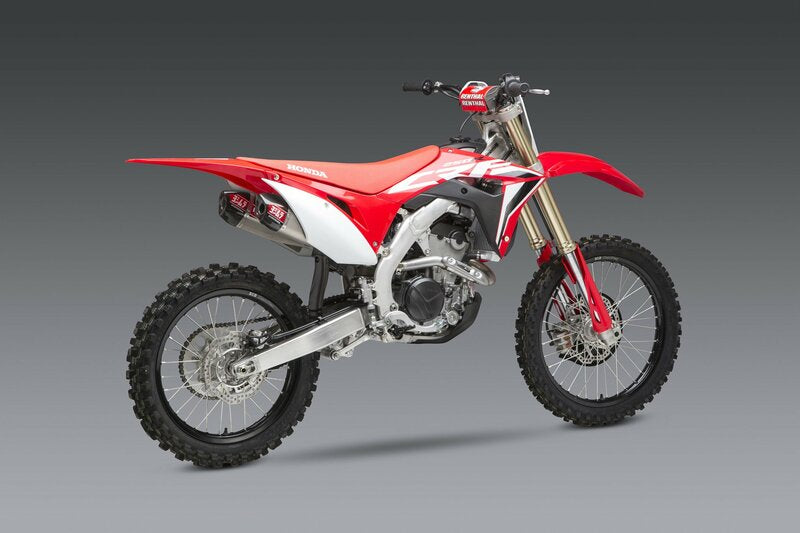 YOSHIMURA Doppelschalldämpfer RS-9T Signature Series Edelstahl/Kappe Carbon Honda CRF250R
