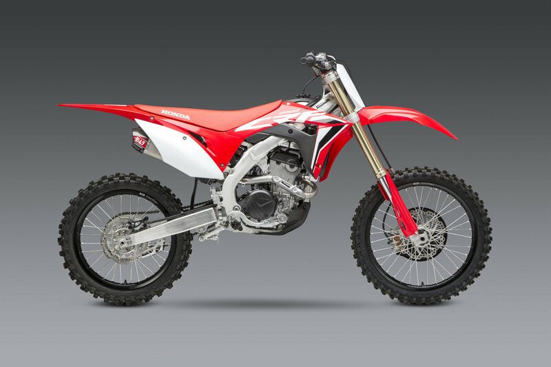 YOSHIMURA Doppelschalldämpfer RS-9T Signature Series Edelstahl/Kappe Carbon Honda CRF250R