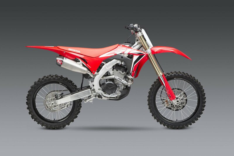 YOSHIMURA Doppelschalldämpfer RS-9T Signature Series Edelstahl/Kappe Carbon Honda CRF250R