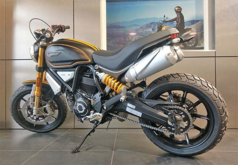 ACCESS DESIGN Kennzeichenhalter seitlich schwarz Ducati Scrambler 1100
