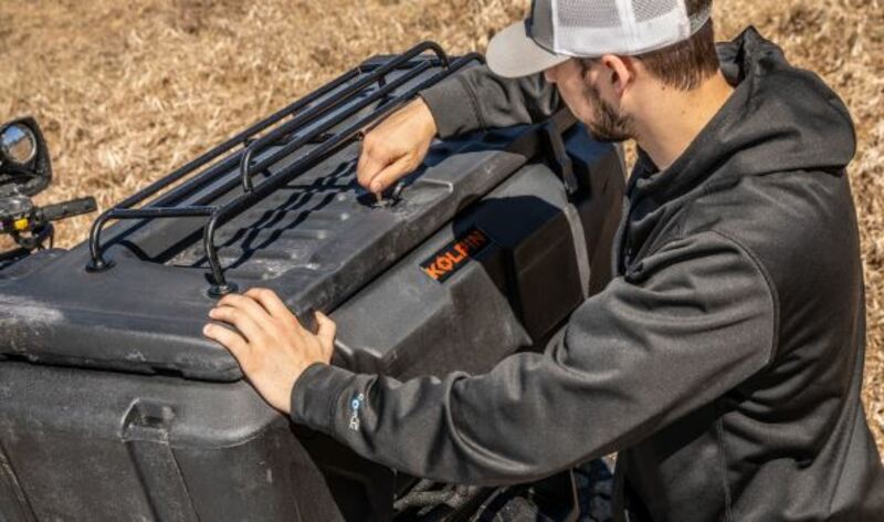 KOLPIN Starre Staubox ATV/UTV schwarz 156L
