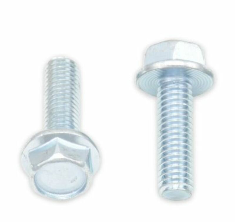 BOLT Sechskantkopf-Flanschschrauben M6x1x20mm Schlüsselweite 10mm 10Stück