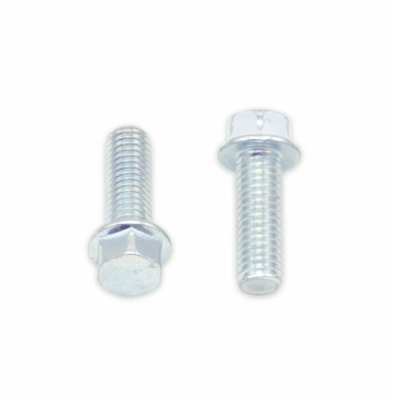 BOLT Sechskantkopf-Flanschschrauben M6x1x18mm Schlüsselweite 8mm 10Stück