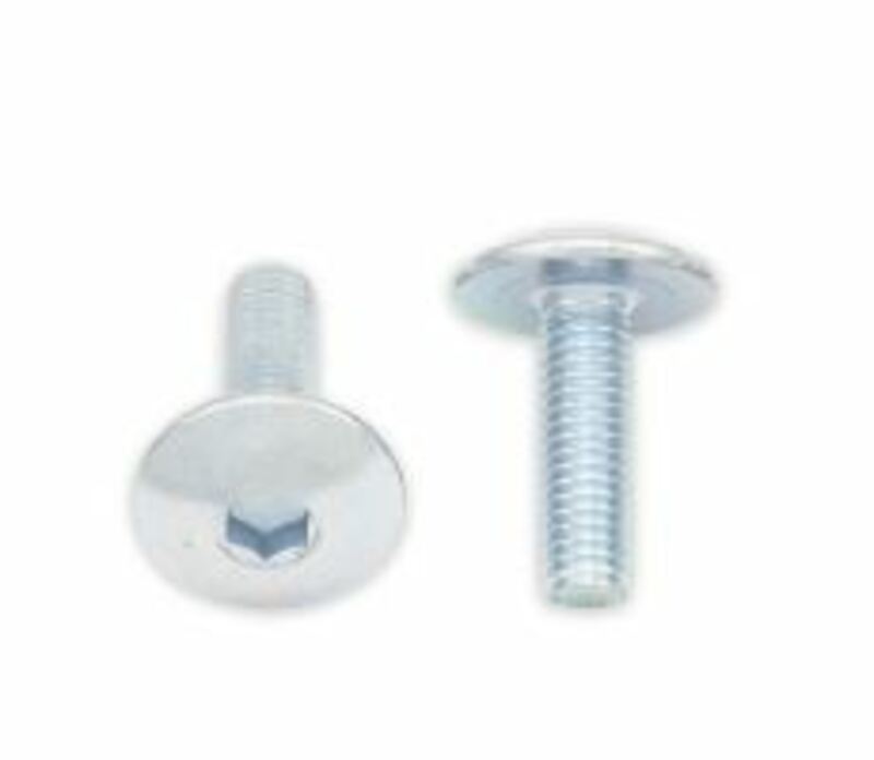 BOLT Flachrundkopf-Linsenkopfschraube M5x0,80x16mm 10Stück