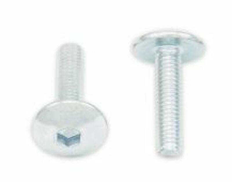 BOLT Flachrundkopf-Linsenkopfschraube M5x0,80x20mm 10Stück