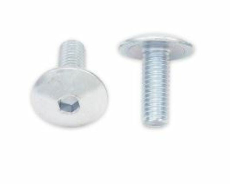 BOLT Flachrundkopf-Linsenkopfschraube M6x1x16mm 10Stück