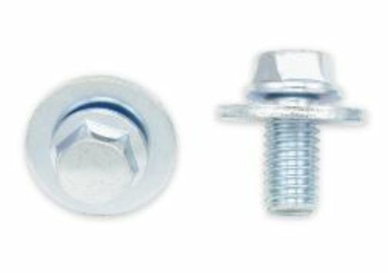 BOLT Kit Schrauben mit Scheiben M6x1x12mm 10Stück