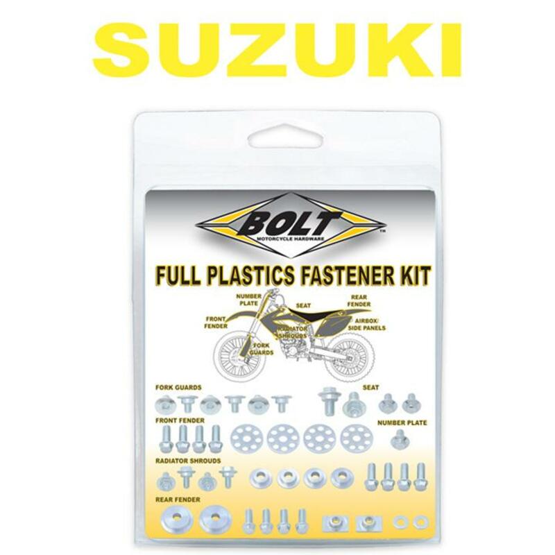 BOLT Schraubensatz für Kunststoffteile Suzuki RM-Z450