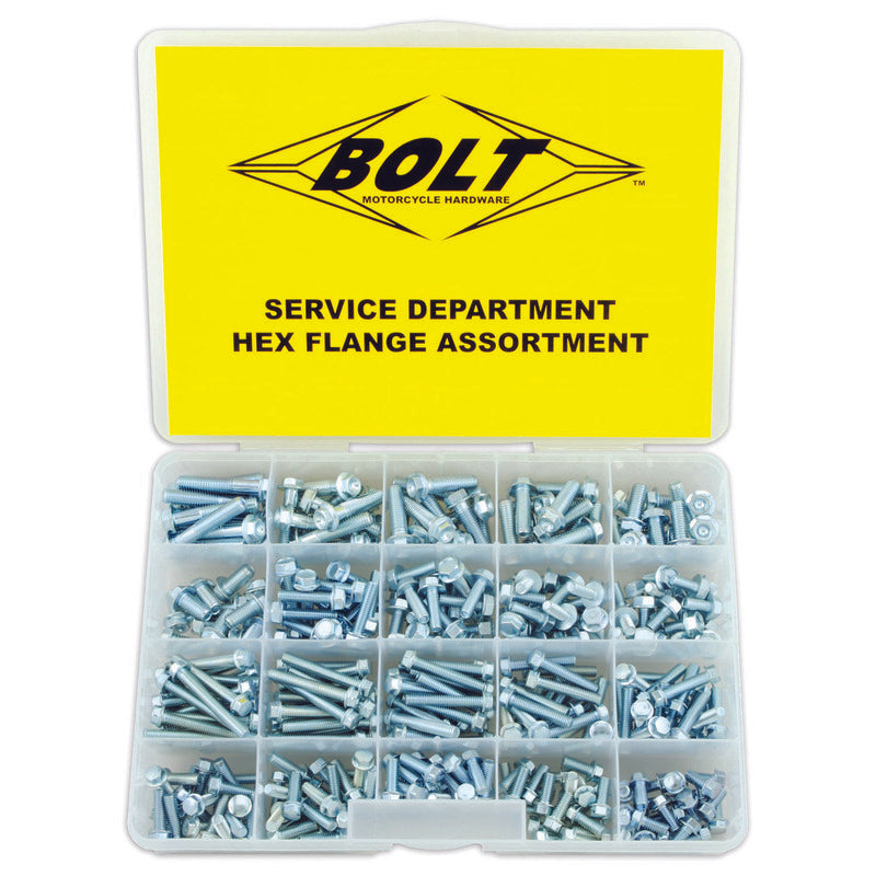 BOLT Sechskant-Schraubensortiment Motor und Rahmen 352Stück