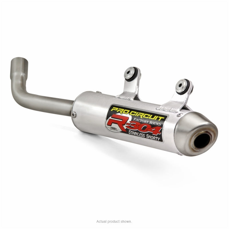 PRO CIRCUIT R-304 Schalldämpfer Aluminium/Edelstahl Endkappe