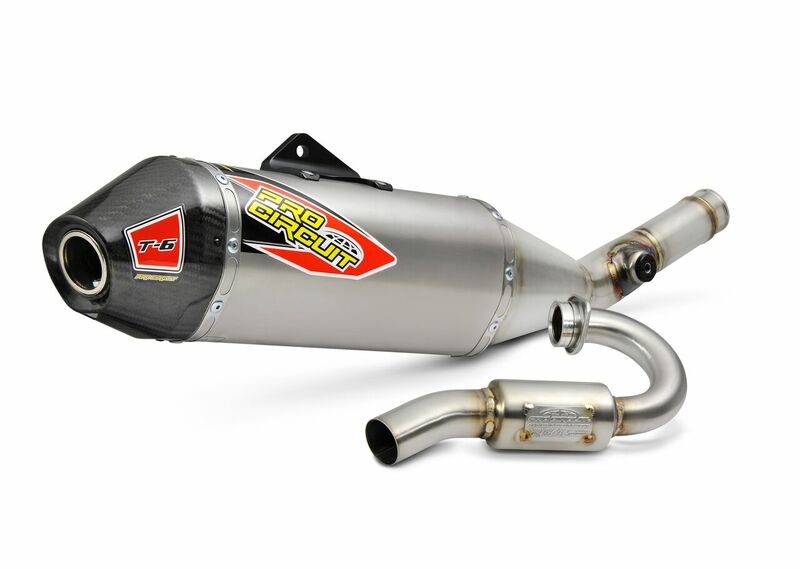 PRO CIRCUIT T-6 komplette Auspuffanlage - Titan Kawasaki KX250F