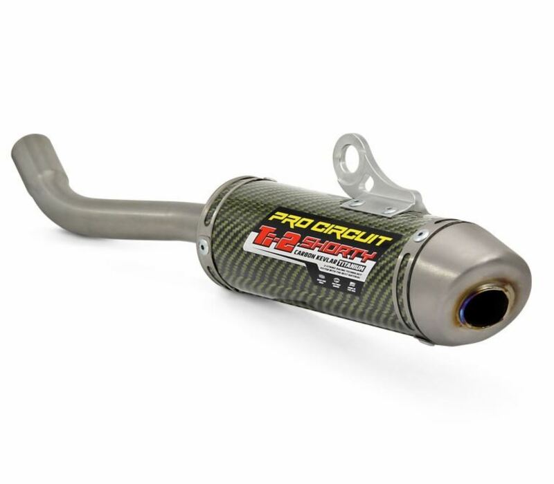 PRO CIRCUIT Ti-2 Schalldämpfer Carbon/Endkappe Titan Yamaha YZ-125