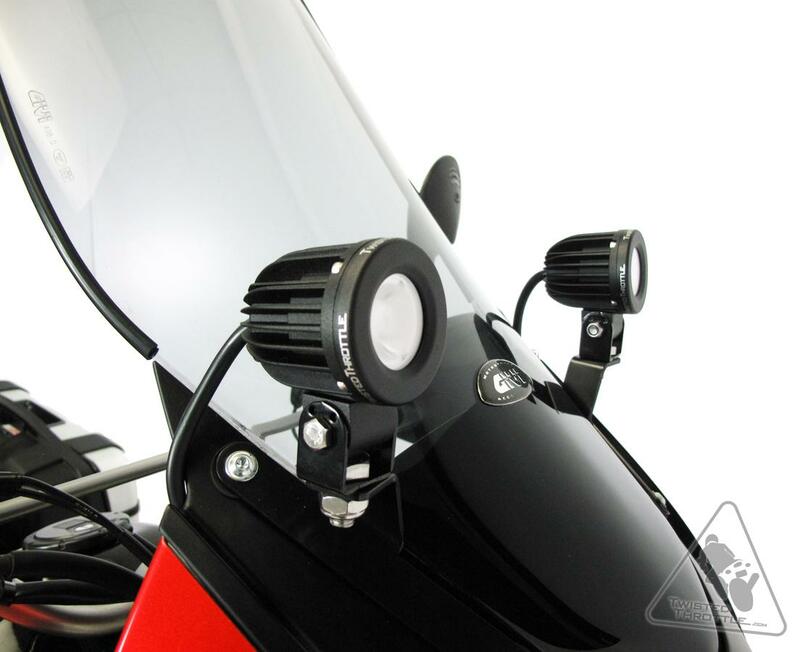 DENALI Beleuchtungs-Halterung> Kawasaki KLR650