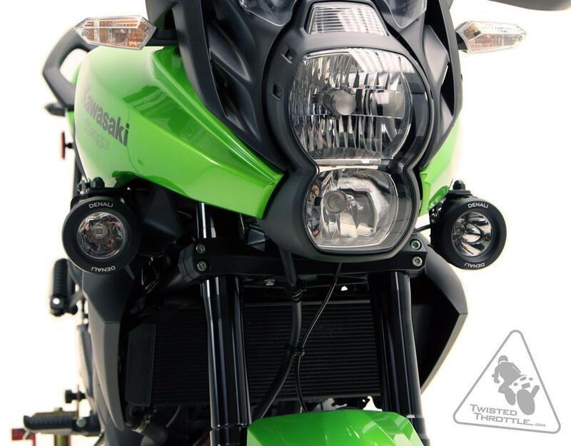 DENALI Beleuchtungs-Halterung Kawasaki Versys 650