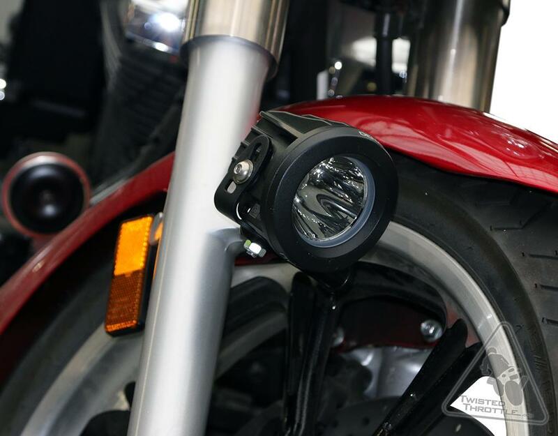 DENALI Beleuchtungs-Halterung Kawasaki Vulcan/Yamaha Star Cruisers