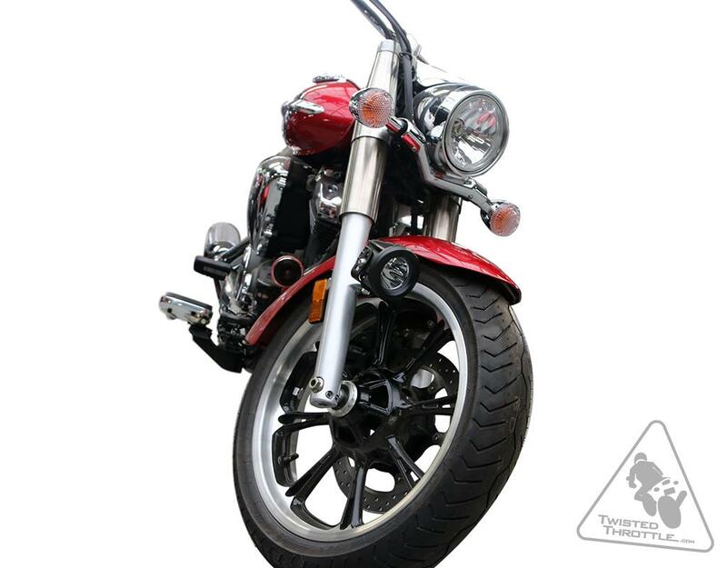 DENALI Beleuchtungs-Halterung Kawasaki Vulcan/Yamaha Star Cruisers